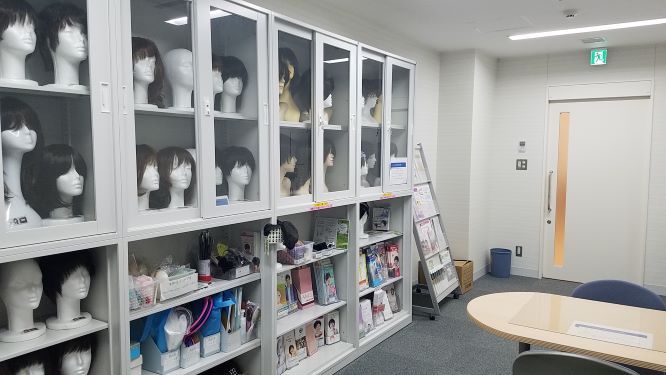 アピアランスケアコーナーの様子