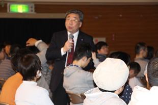 近藤院長が北海道議会で「北海道のがんの現状について」の講演を行いました1